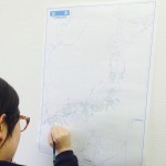 車イラストご購入者の都道府県（日本地図）